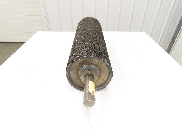 Intelligrated 27" Conveyor Grip Top Drive Pulley 8" Dia 25"W 1-11/16" Shaft