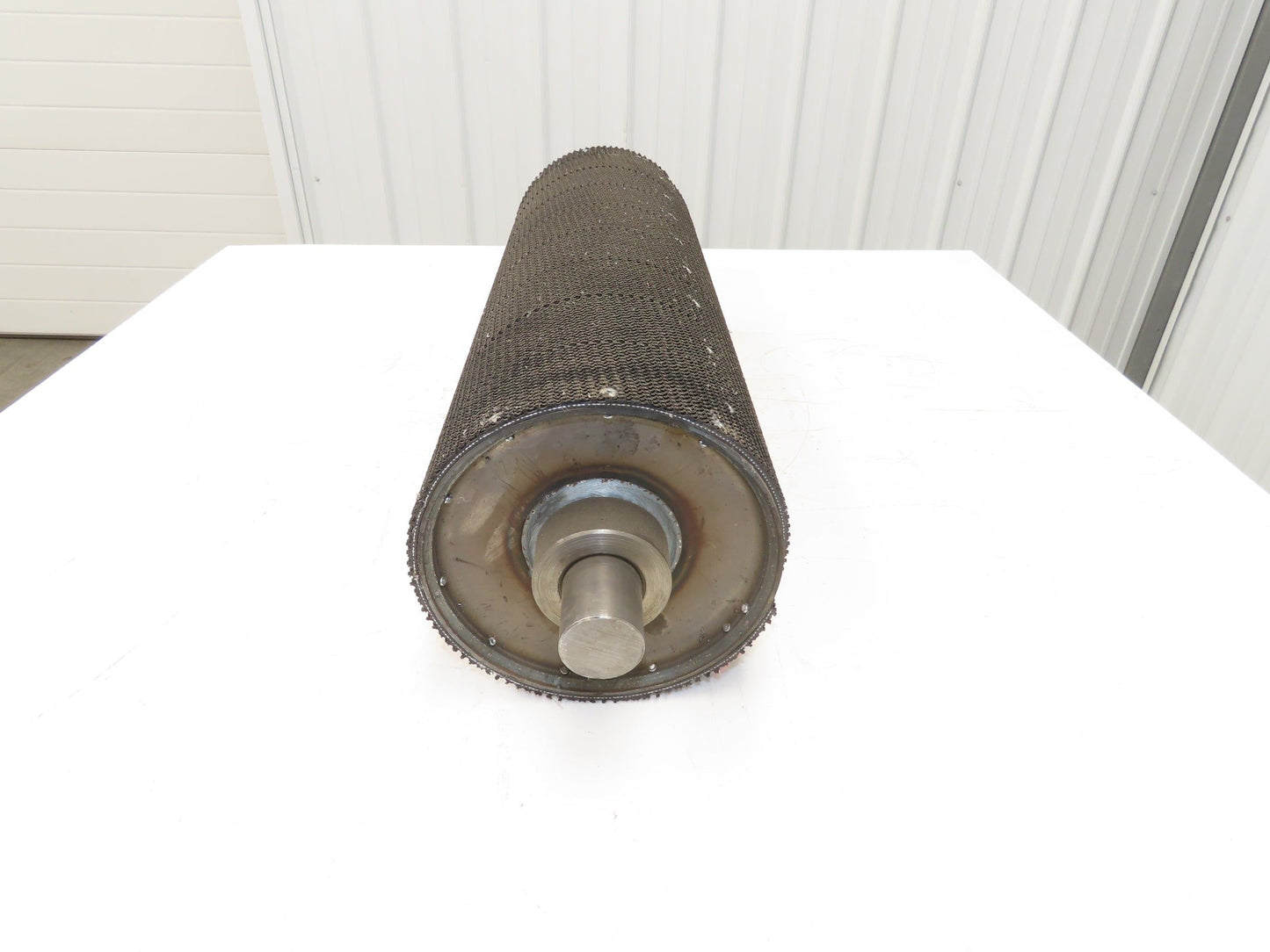 Intelligrated 27" Conveyor Grip Top Drive Pulley 8" Dia 25"W 1-11/16" Shaft