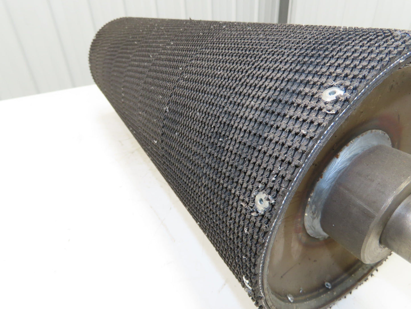 Intelligrated 27" Conveyor Grip Top Drive Pulley 8" Dia 25"W 1-11/16" Shaft