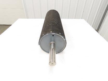 Intelligrated 28" Conveyor Grip Top Drive Pulley 8" Dia 26.75"W 1-11/16" Shaft