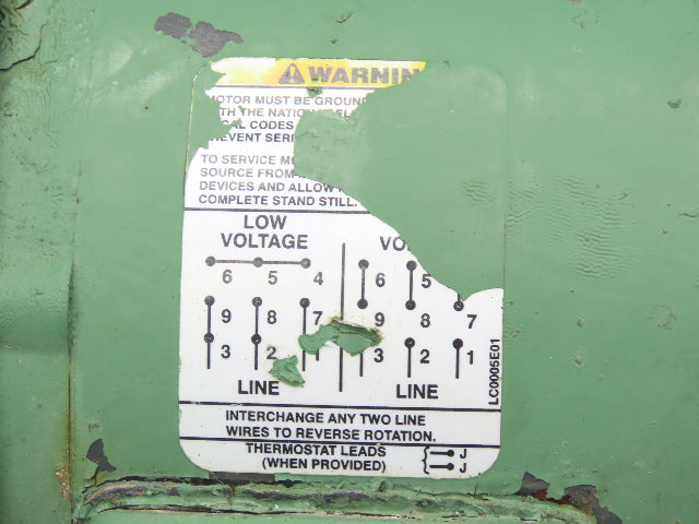 Baldor CM3546 Gearmotor 20:1 Reducer 88rpm 1Hp 230/460V 3PH 56C LH Output