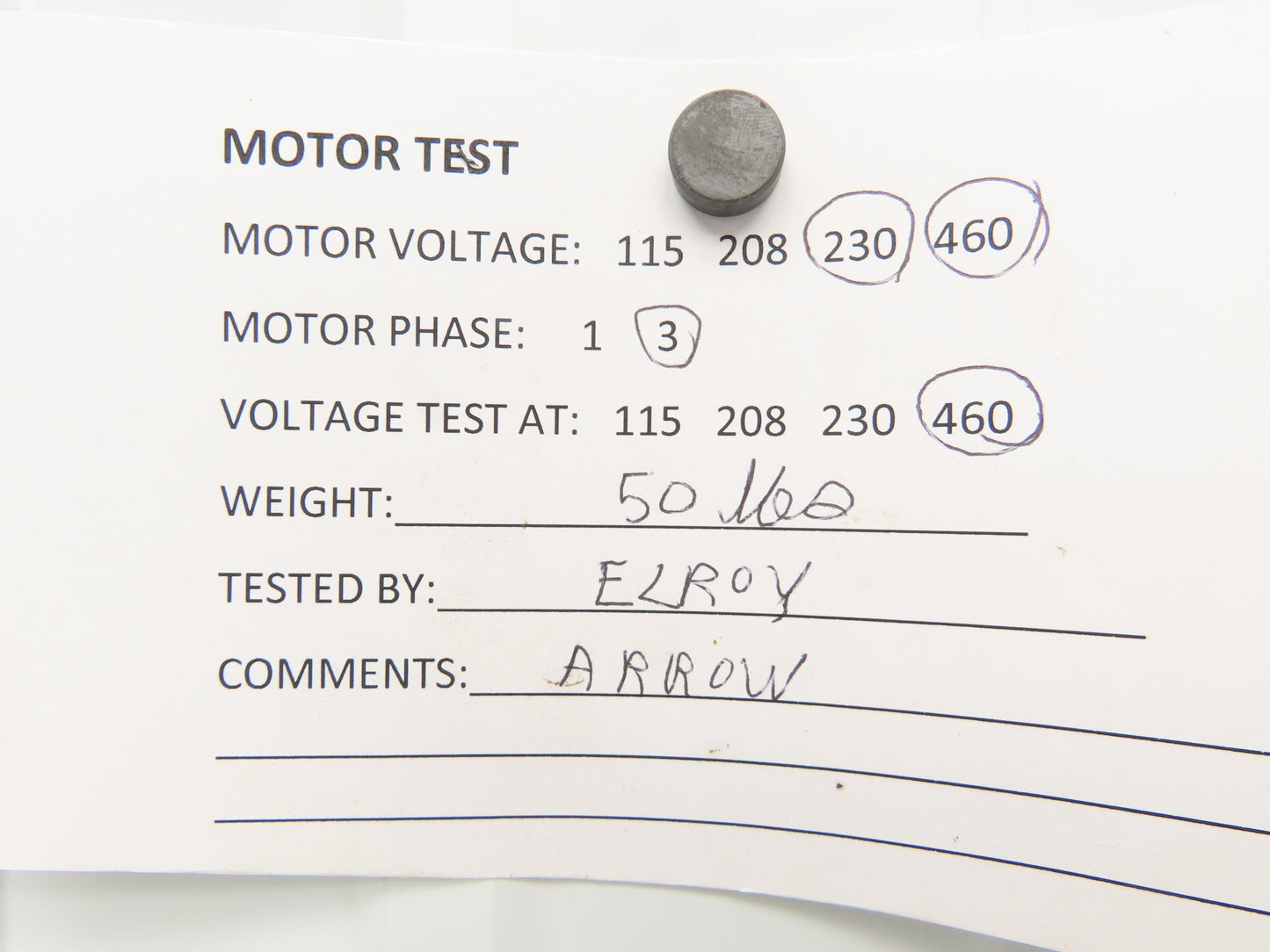 Dodge Tigear 56/200-40 Gearmotor 40:1 Reducer 44rpm 1/2Hp 230/460V 3PH 56C RH