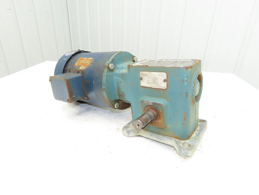 Dodge Tigear 56/200-40 Gearmotor 40:1 Reducer 44rpm 1/2Hp 230/460V 3PH 56C RH