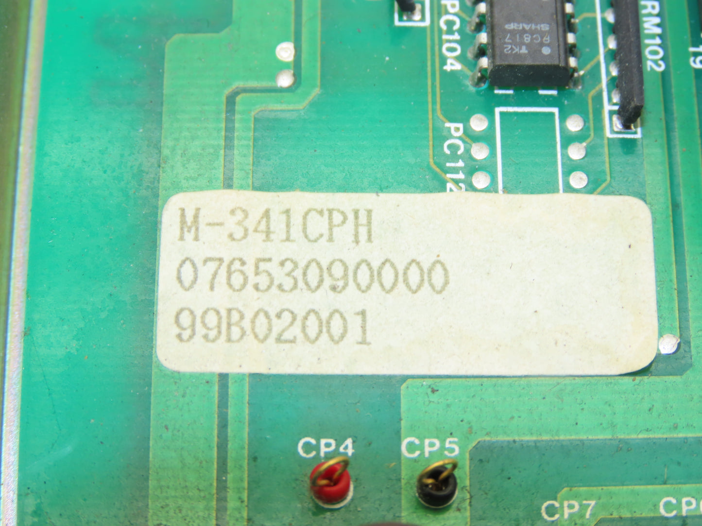 Meiki M-341CPH Control Board With MCU Board C4C301Y3