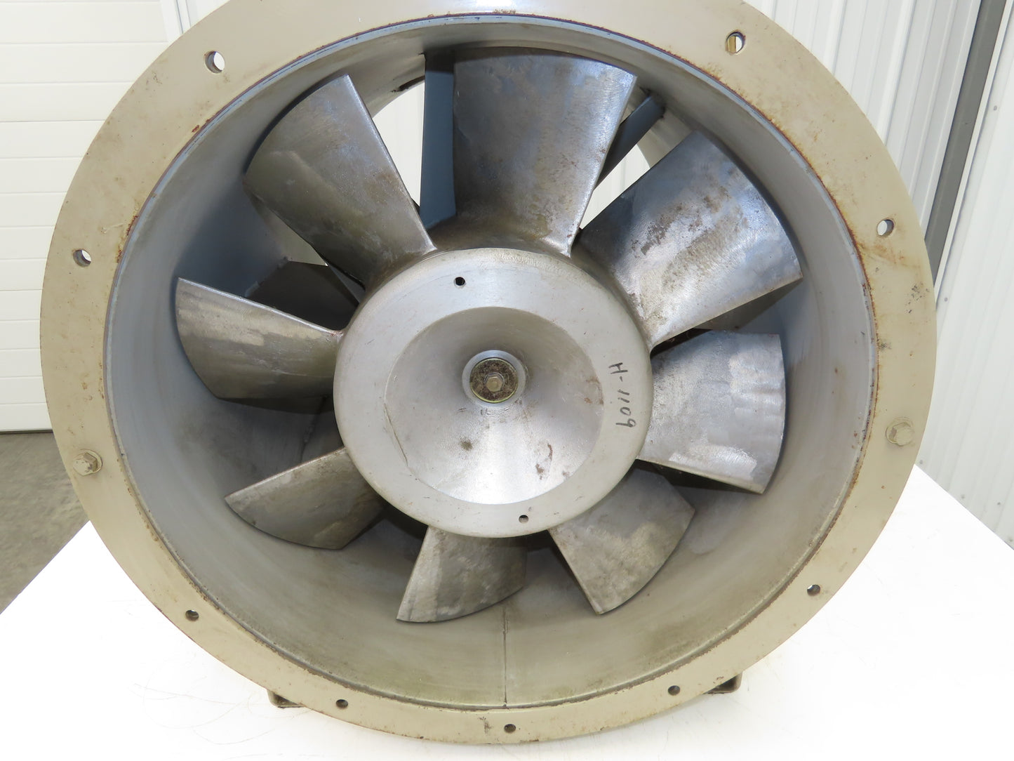 Showa AV-5K Tubeaxial Fan 20" Belt Drive Max 1.5kw No Motor Paint Booth