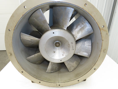 Showa AV-5K Tubeaxial Fan 20" Belt Drive Max 1.5kw No Motor Paint Booth
