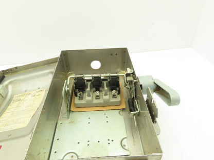 Siemens NF352SS-CH Safety Switch Disconnect Non Fused Stainless Steel 600V 60A