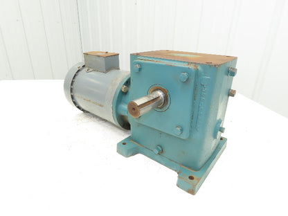 Dayton 2N916M Gearmotor 30:1 Tigear Reducer 58rpm 1/2Hp 230/460V 3PH 56C 56E262B