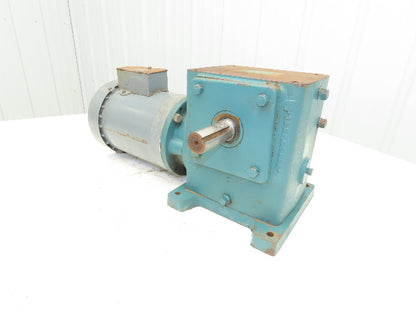 Dayton 2N916M Gearmotor 30:1 Tigear Reducer 58rpm 1/2Hp 230/460V 3PH 56C 56E262B