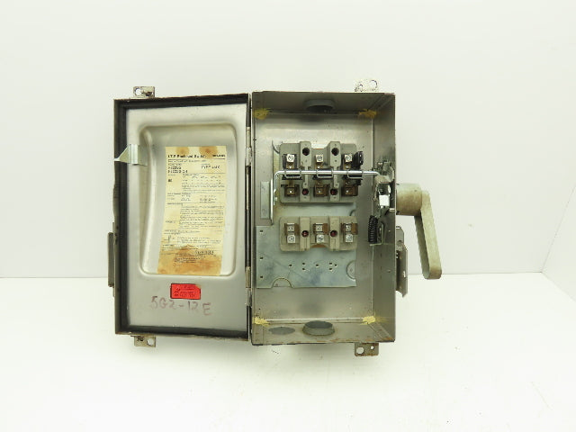 Siemens F322SS-CH Safety Switch Disconnect Fused Stainless Steel 60A 240VAC