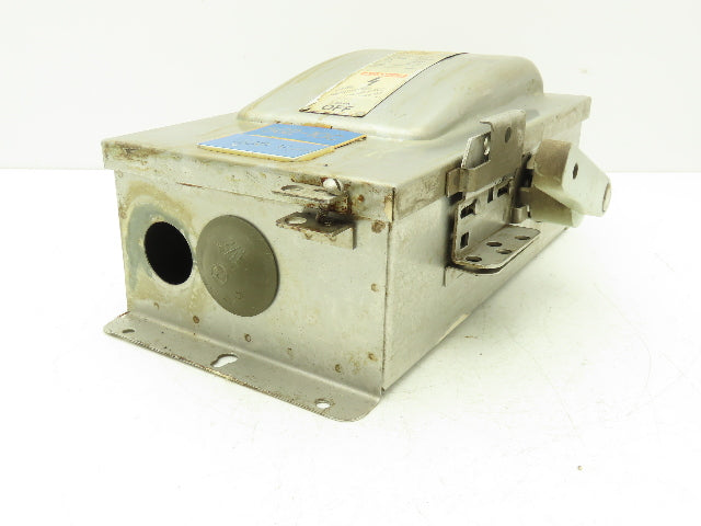 Siemens F322SS-CH Safety Switch Disconnect Fused Stainless Steel 60A 240VAC