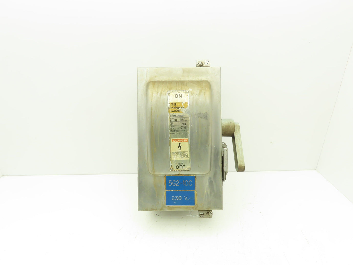 Siemens F322SS-CH Safety Switch Disconnect Fused Stainless Steel 60A 240VAC