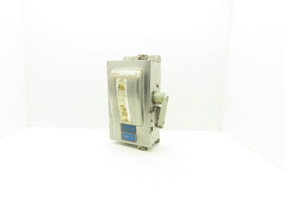 Siemens F322SS-CH Safety Switch Disconnect Fused Stainless Steel 60A 240VAC