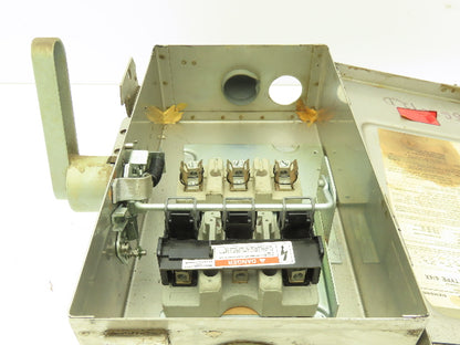 Siemens F322SS-CH Safety Switch Disconnect Fused Stainless Steel 60A 240VAC