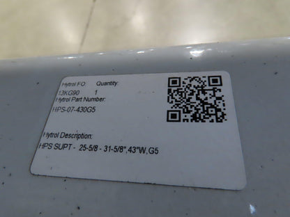 Hytrol BPC 43"x 30' 6" Slide Bed Conveyor Parcel Belt 5Hp 3PH Center Drive 98fpm