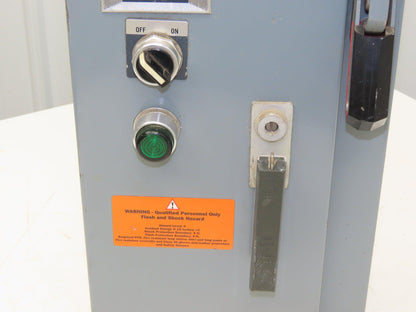 Allen Bradley 512-BJB-6-25 Combination Starter NEMA Size 1 Fusible 10HP 600V 3ph
