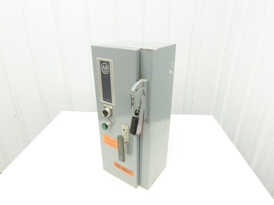 Allen Bradley 512-BJB-6-25 Combination Starter NEMA Size 1 Fusible 10HP 600V 3ph
