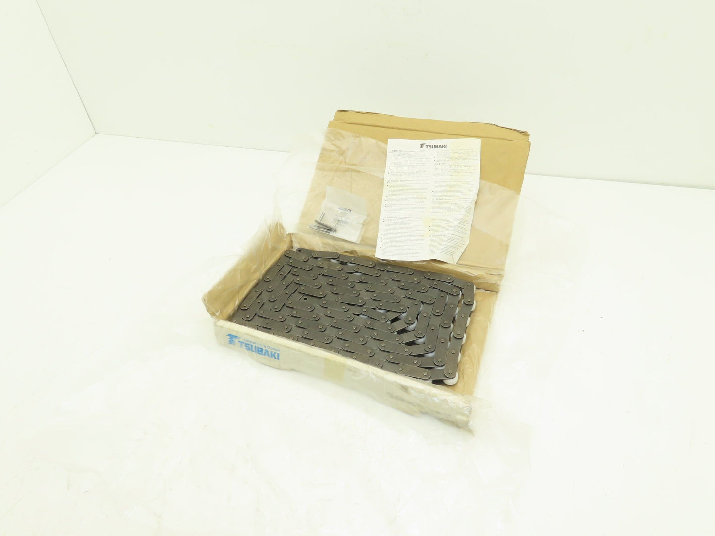 Tsubaki RF2040RP RA Chain 10' Long Conveyor Double Pitch 1" Plastic Roller