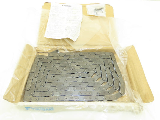 Tsubaki RF2040RP RA Chain 10' Long Conveyor Double Pitch 1" Plastic Roller