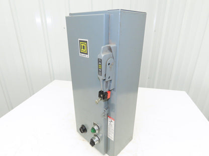 Square D Combination Motor Starter Non Fusible 10HP 600V 3ph 120V Coil