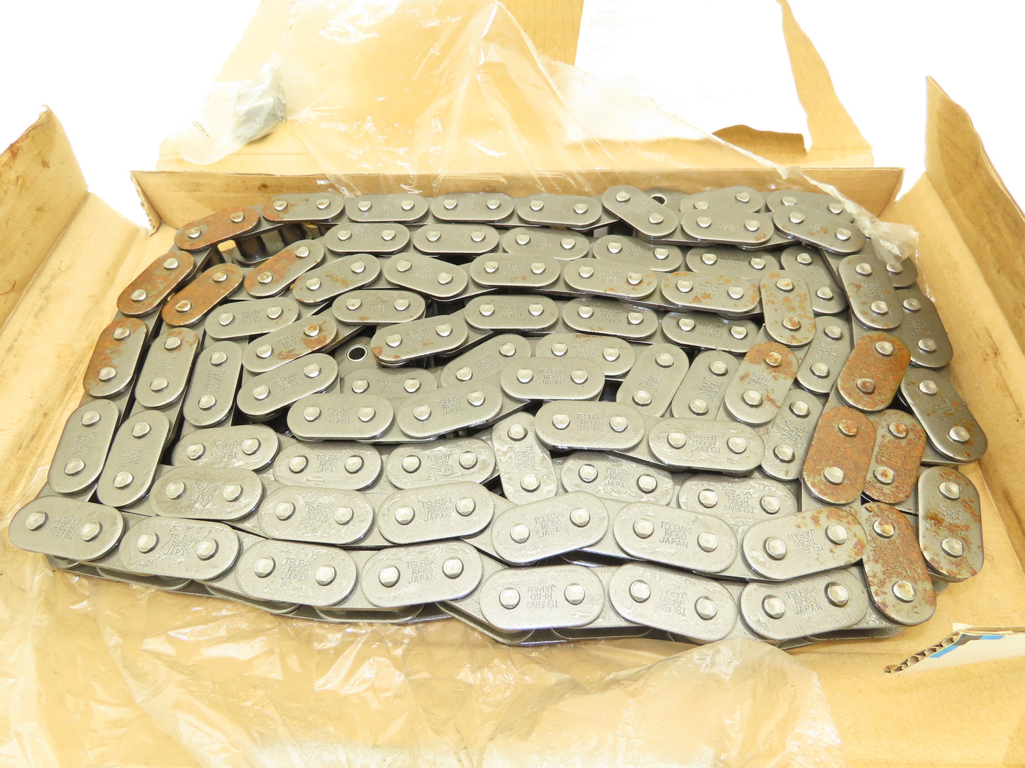 Tsubaki RC-60 RF Chain 10' Long Conveyor Double Pitch 1" *PICS