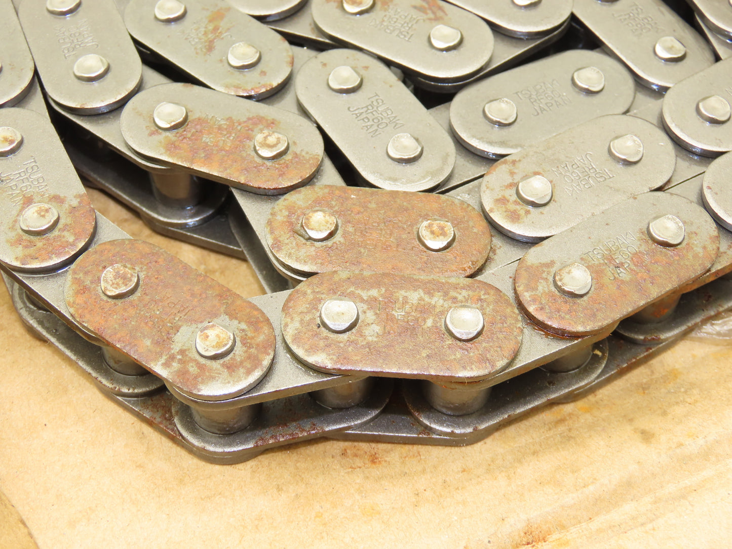 Tsubaki RC-60 RF Chain 10' Long Conveyor Double Pitch 1" *PICS