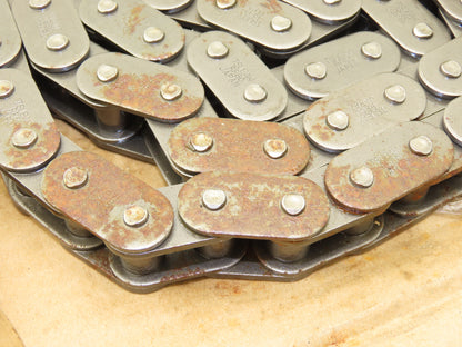 Tsubaki RC-60 RF Chain 10' Long Conveyor Double Pitch 1" *PICS