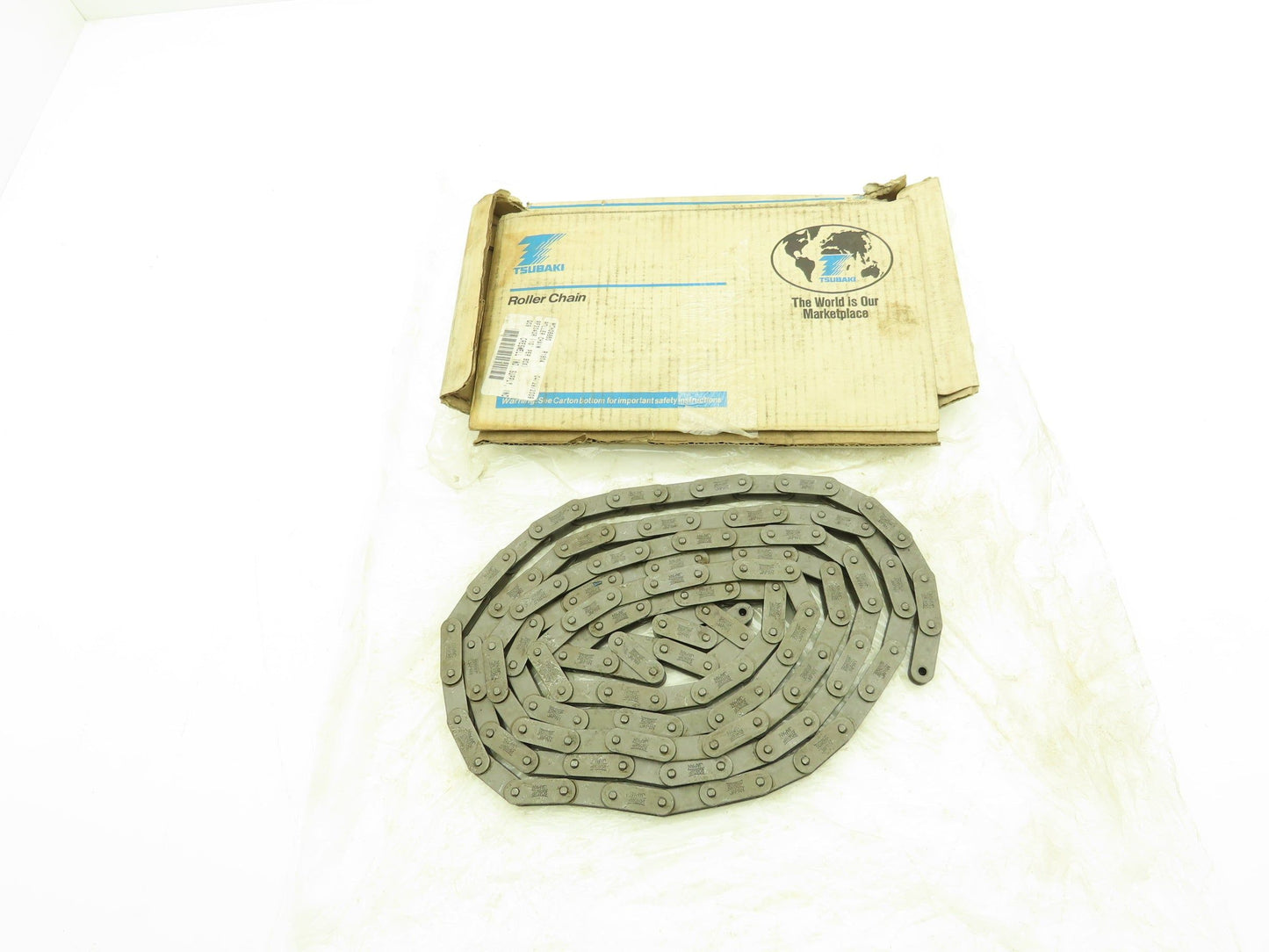 Tsubaki RF2040R RA Chain 10' Long Conveyor Double Pitch 1"