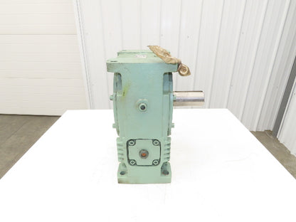 Tsubaki Emerson EW150B60L Emerworm Reducer 60:1 Worm Gearbox 29rpm LH Output