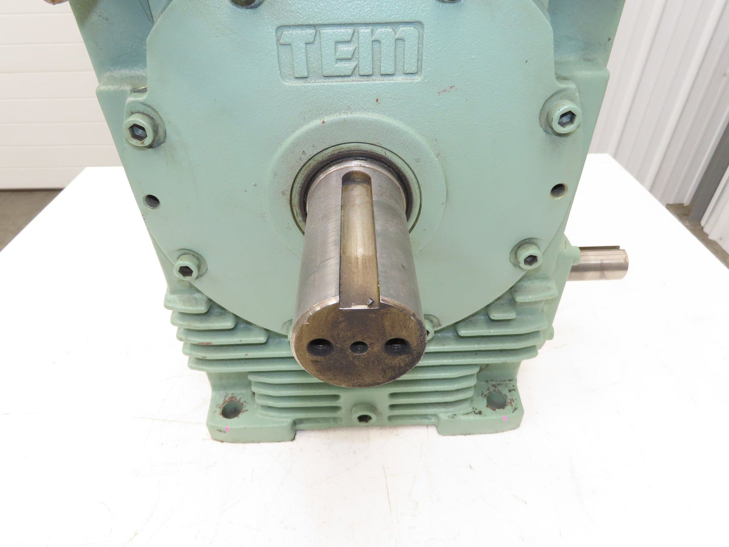 Tsubaki Emerson EW150B60L Emerworm Reducer 60:1 Worm Gearbox 29rpm LH Output