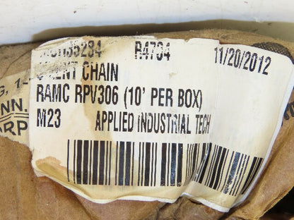 Ramsey RPV306 Silent Chain 3/8" Pitch 320 Pitches 10' Long