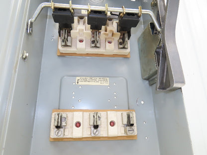 Siemens F353 I-T-E Heavy Duty Safety Disconnect Switch 100A 600V 3Ph Fused