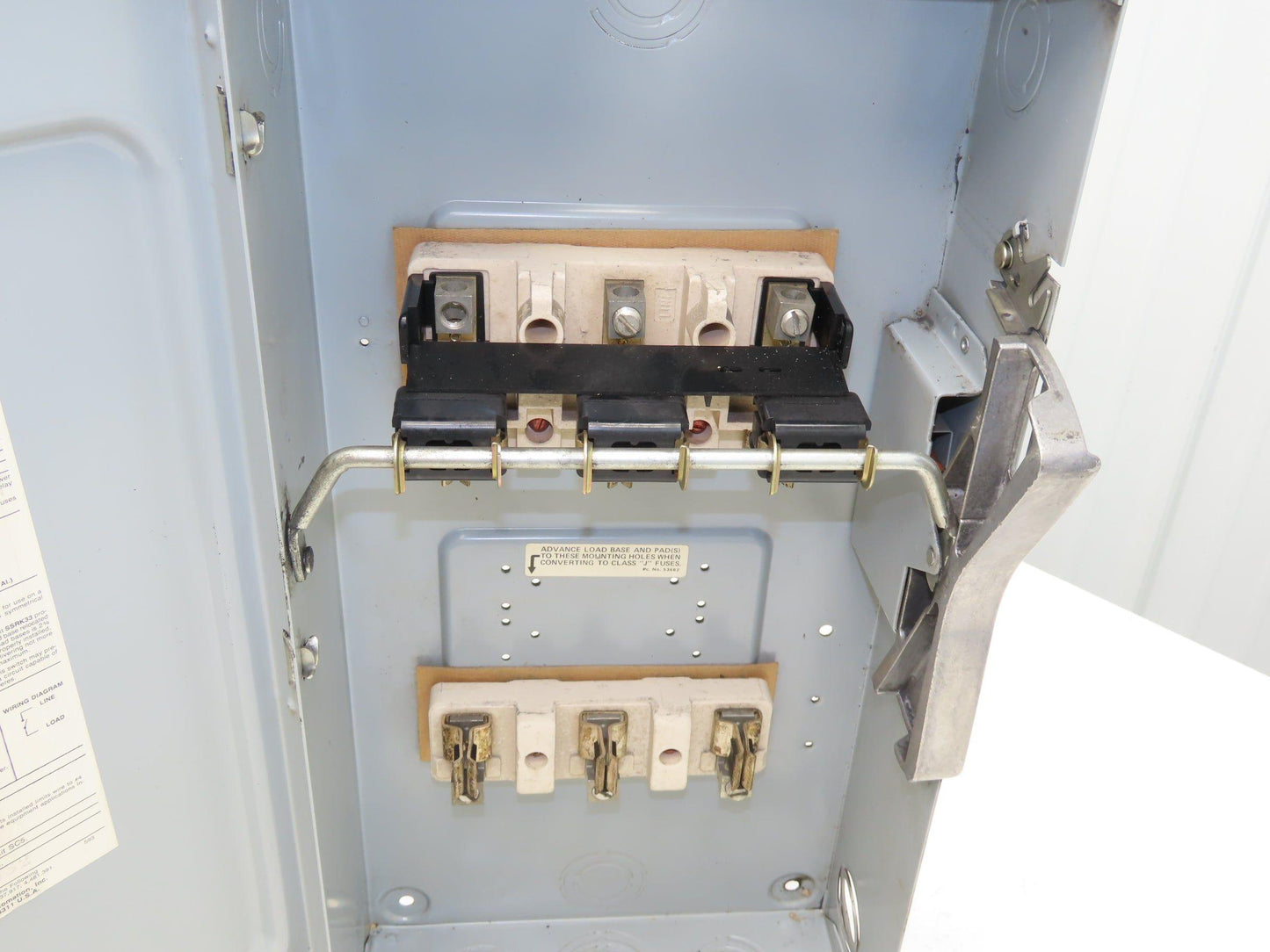 Siemens F353 I-T-E Heavy Duty Safety Disconnect Switch 100A 600V 3Ph Fused