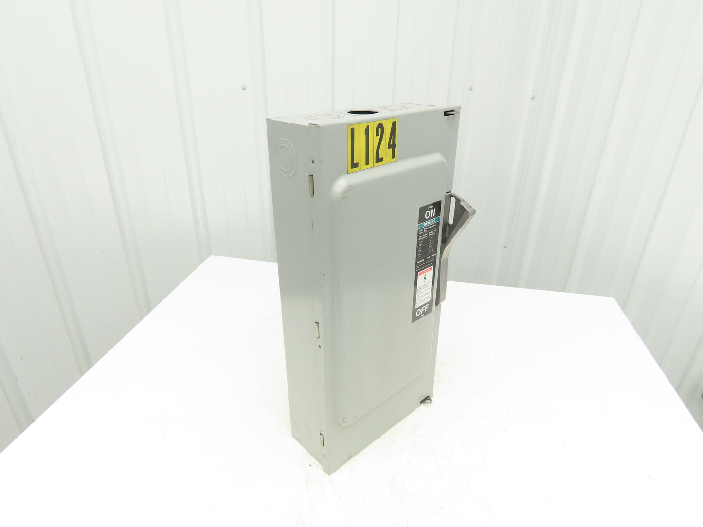 Siemens F353 I-T-E Heavy Duty Safety Disconnect Switch 100A 600V 3Ph Fused