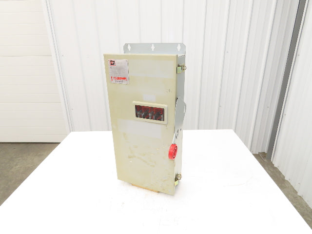 Cutler Hammer Eaton DH363UDKW Safety Disconnect Switch 100A 600V 3Ph Fused
