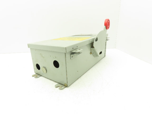 Cutler Hammer Eaton DH362UDKW Safety Disconnect Switch 60A 600V 3Ph Non Fused