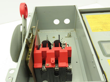 Cutler Hammer Eaton DH362UDKW Safety Disconnect Switch 60A 600V 3Ph Non Fused