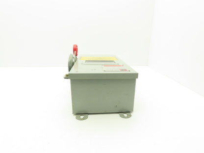 Cutler Hammer Eaton DH362UDKW Safety Disconnect Switch 60A 600V 3Ph Non Fused