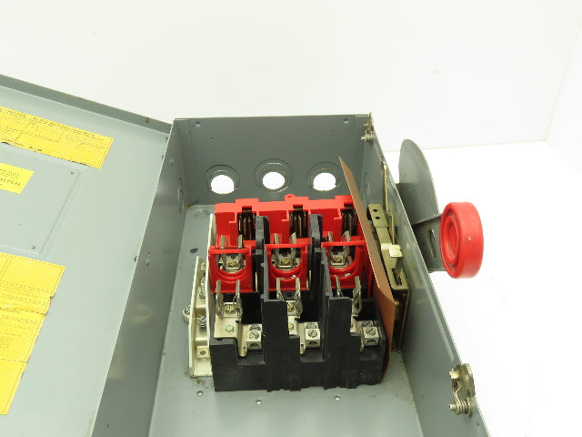 Cutler Hammer Eaton DH322NGK Safety Disconnect Switch 60A 250V 3Ph Fused