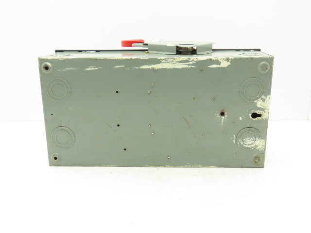 Cutler Hammer Eaton DH322NGK Safety Disconnect Switch 60A 250V 3Ph Fused