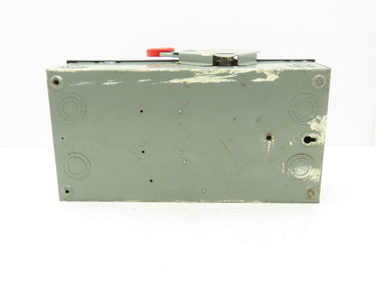Cutler Hammer Eaton DH322NGK Safety Disconnect Switch 60A 250V 3Ph Fused
