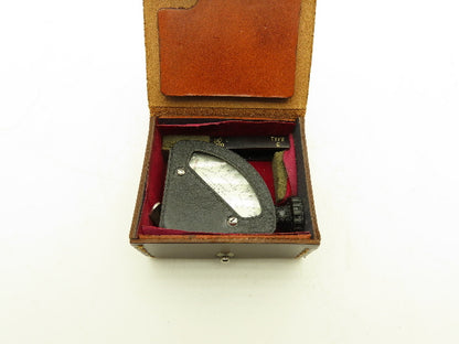 Shore Instruments 52384-C Vintage Durometer Hardness Tester 0-100 Leather Case