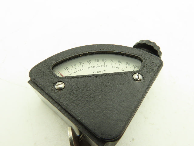 Shore Instruments 52384-C Vintage Durometer Hardness Tester 0-100 Leather Case