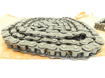 Tsubaki RS50-1-RP #50 Roller Chain 10' / 12' Long 5/8" Pitch Lot of 2  READ