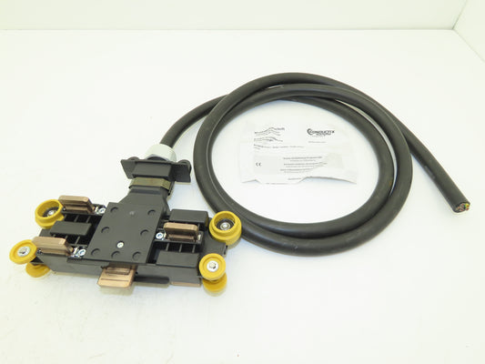 Conductix Wampfler MV0842-0020b Current Collector Shoe 7 Conductor Power Car