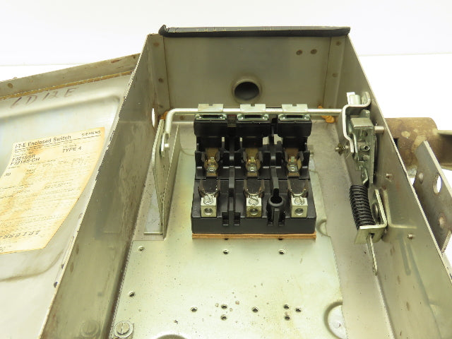 Siemens F321SSR-CH Safety Switch Disconnect Fused Stainless Steel 30A 240VAC