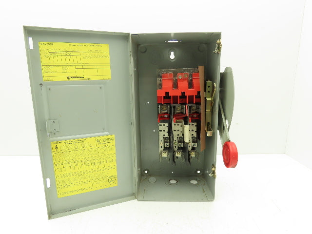Eaton Power Master H362SNK Safety Disconnect Switch 60A 600V 3Ph Fused