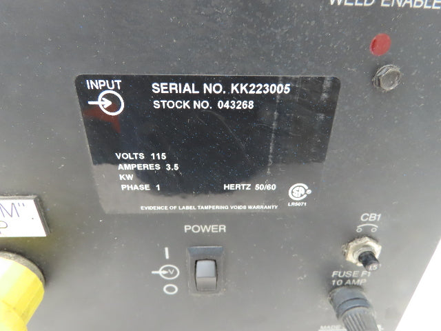 Miller 043268 Automatic M Welding Microprocessor Weld Control