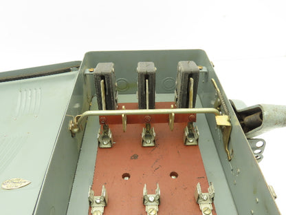 Westinghouse AHF-361 Safety Disconnect Switch 30A 600VAC Fused 20HP