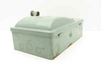 Westinghouse AHF-361 Safety Disconnect Switch 30A 600VAC Fused 20HP